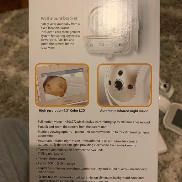 Vtech Closed Circuit Baby Monitor - Picture 3 of 3